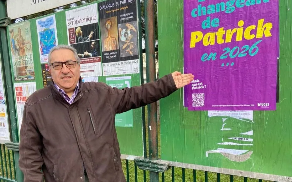 Une campagne urbaine originale pour Patrick Indjian à Rueil-Malmaison