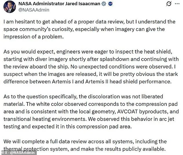 Artemis II: Heat Shield Concerns Arise