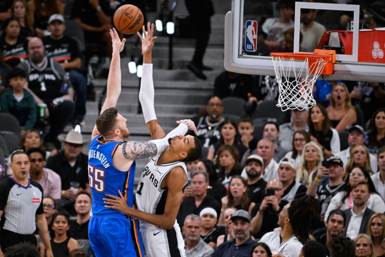 Wembanyama scores 33 points as Spurs force Game 6 against Thunder