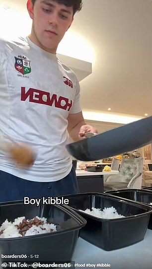 Scientists warn that homemade 'boy kibble' poses deadly food poisoning risks.