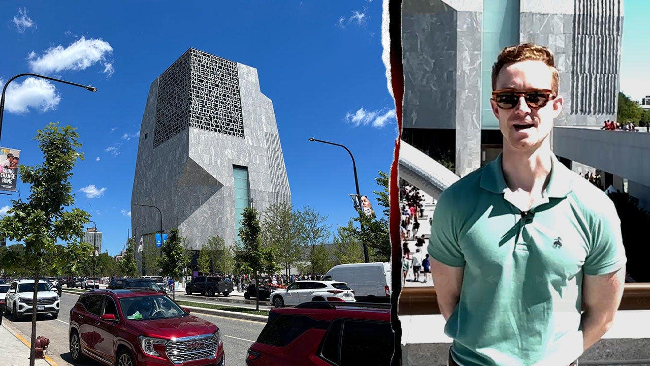 Le designer du Centre Obama révèle l'audace de sa tour aux citations.