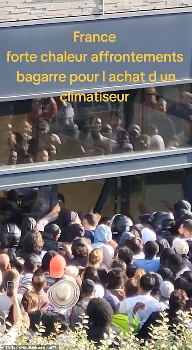Des affrontements violents dans les Lidl en France pour acheter des climatiseurs