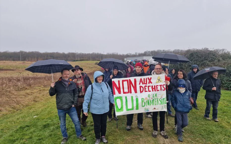 Les opposants au projet d'installation de stockage de déchets inertes restent déterminés dans leur opposition