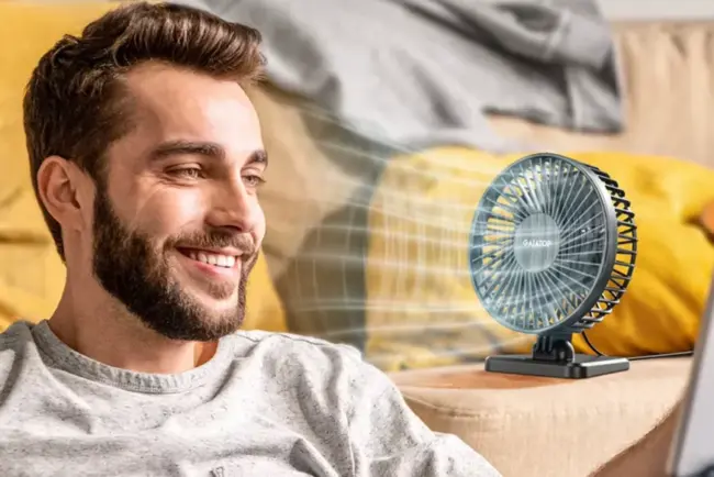 Rafraichissez-vous en un clin d’œil avec le mini ventilateur GAIATOP