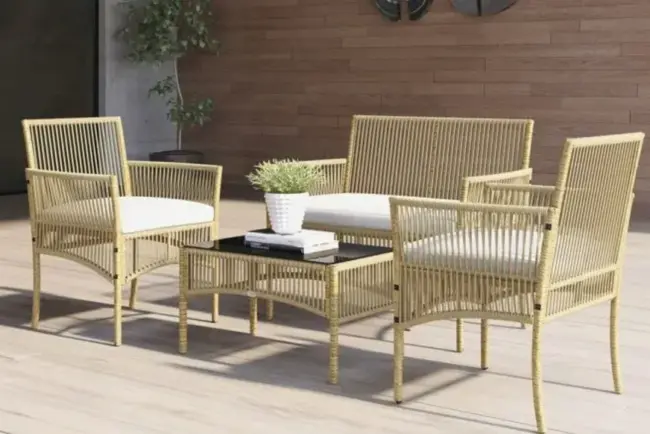 Salons de jardin : Cdiscount propose un salon en rotin pour des moments de détente en plein air