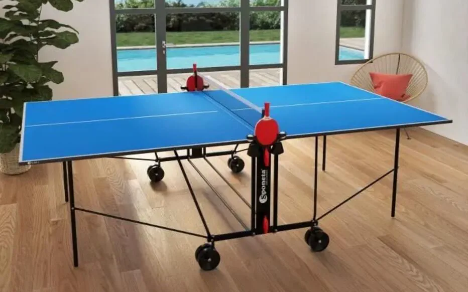 Table de ping-pong Sponeta : le parfait passe-temps pour les jours pluvieux