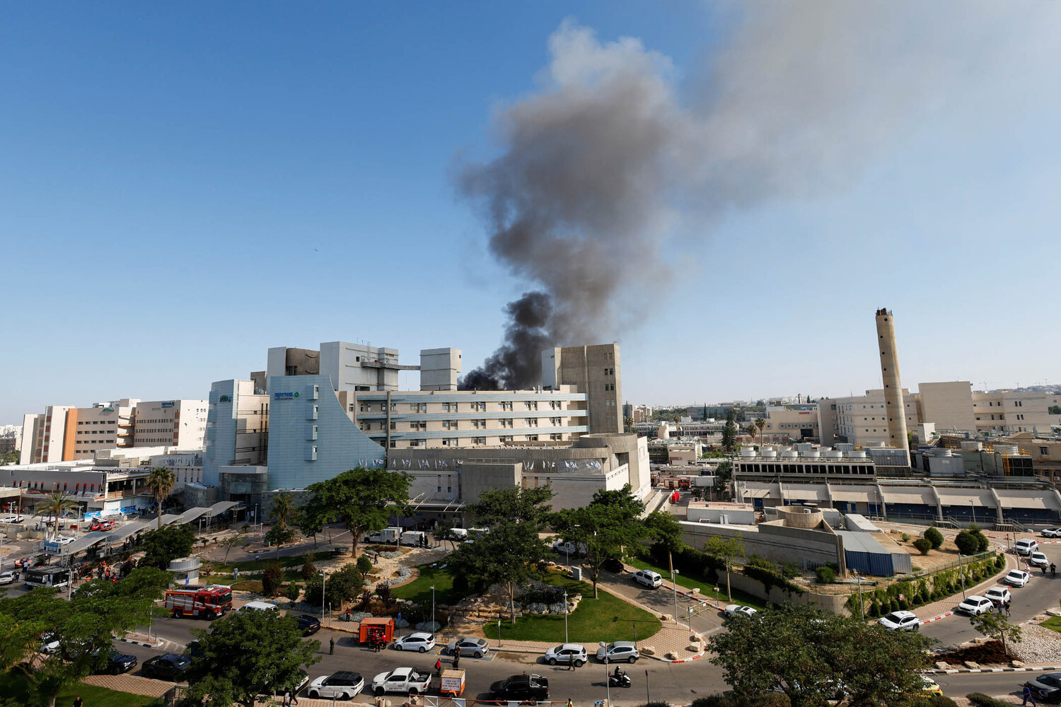 Attaque de missiles iranienne sur un hôpital en Israël