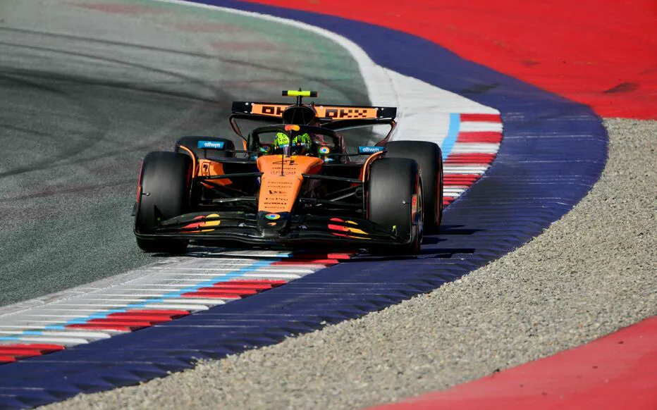 Lando Norris en pole position pour le Grand Prix d'Autriche