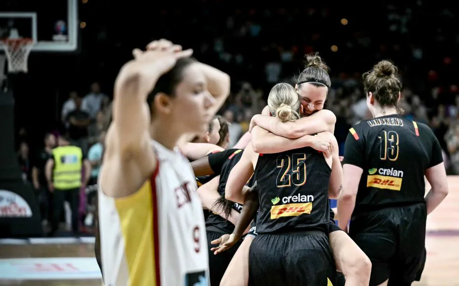 Les Belges décrochent leur deuxième titre européen consécutif en basket-female