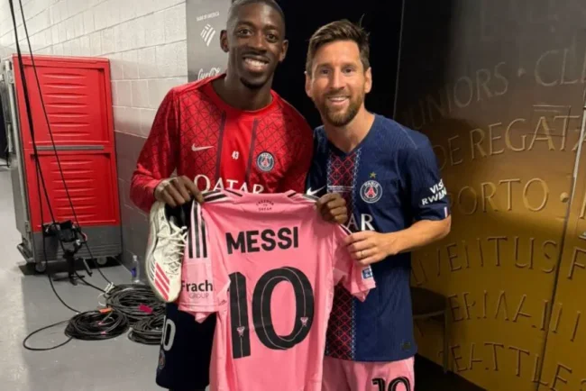 Les images de Messi laissant une impression durable, même en dehors du terrain