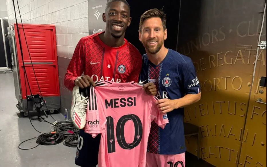 Les images de Messi laissant une impression durable, même en dehors du terrain