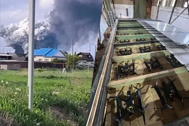 L'Ukraine lance une offensive aérienne audacieuse contre la Russie