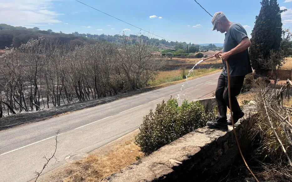 24 heures après l'incident choquant : tension et soutien aérien pour maîtriser l'incendie