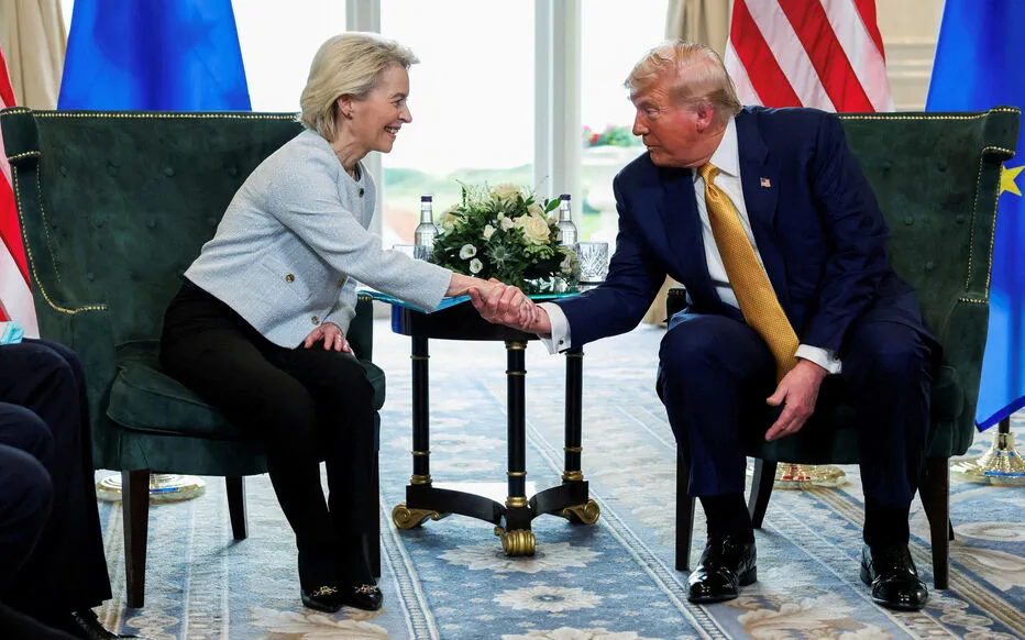 Fumée blanche à Turnberry : Trump et von der Leyen laissent planer le doute sur un accord commercial