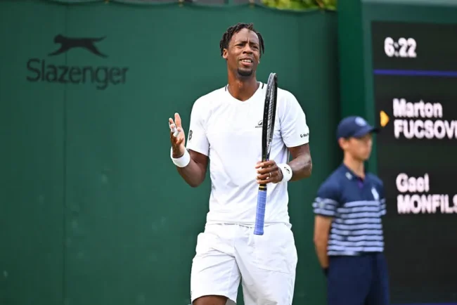 Gaël Monfils s'incline à Wimbledon face à Fucsovics