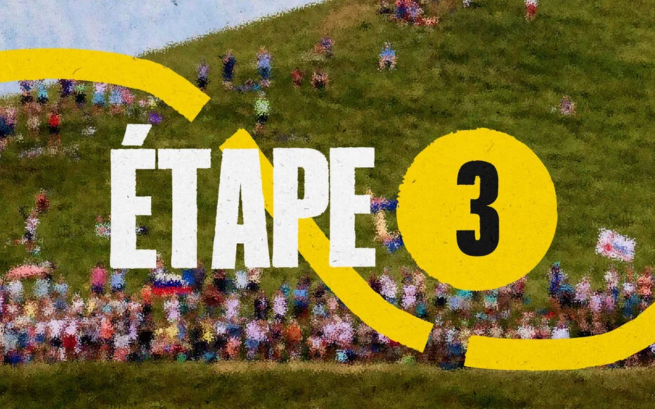 La caravane du Tour de France s'anime : une frénésie cycliste