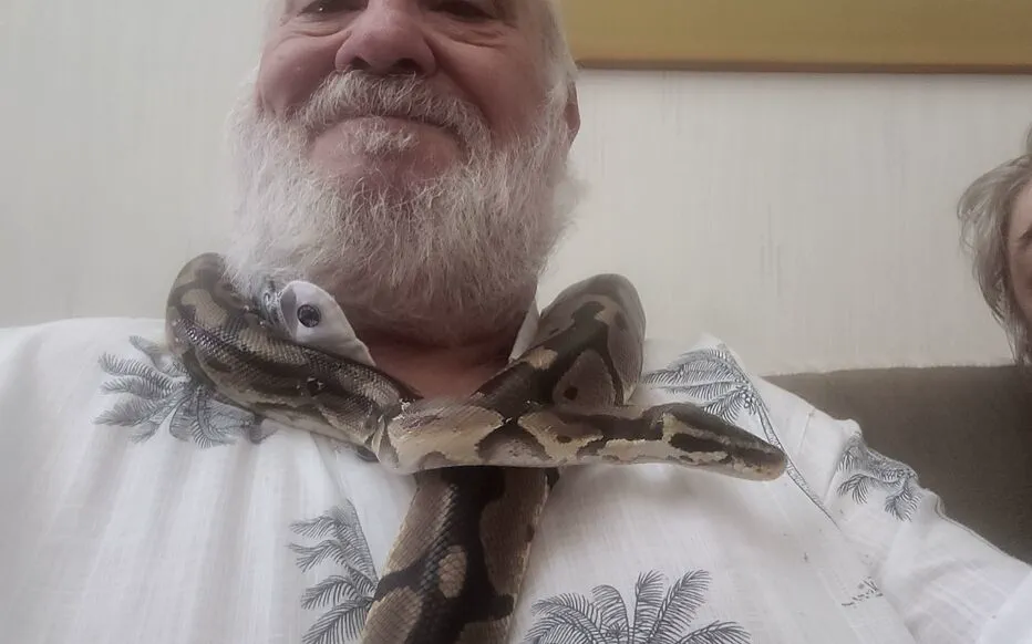 Naa, le python errant, retrouvé à Morsang-sur-Orge
