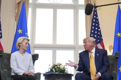 Un accord commercial historique entre l'UE et les États-Unis évite une guerre commerciale.