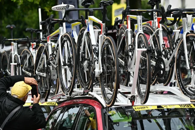 Un trésor à pédales, volé et retrouvé grâce à une équipe du Tour de France