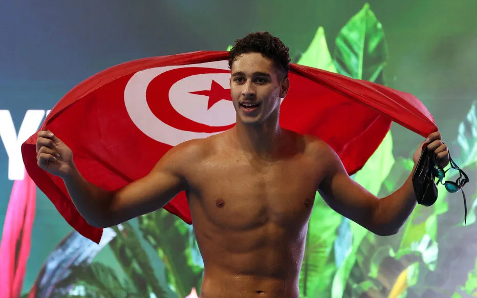 Ahmed Jaouadi étincelant aux Mondiaux de natation