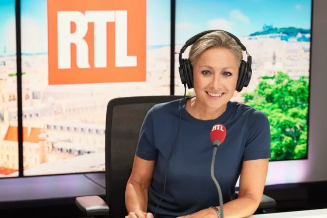 Anne-Sophie Lapix fait ses débuts radio sur RTL