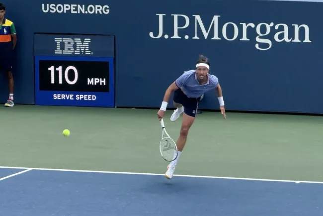 Arthur Rinderknecht savoure sa place en deuxième semaine d'un Grand Chelem