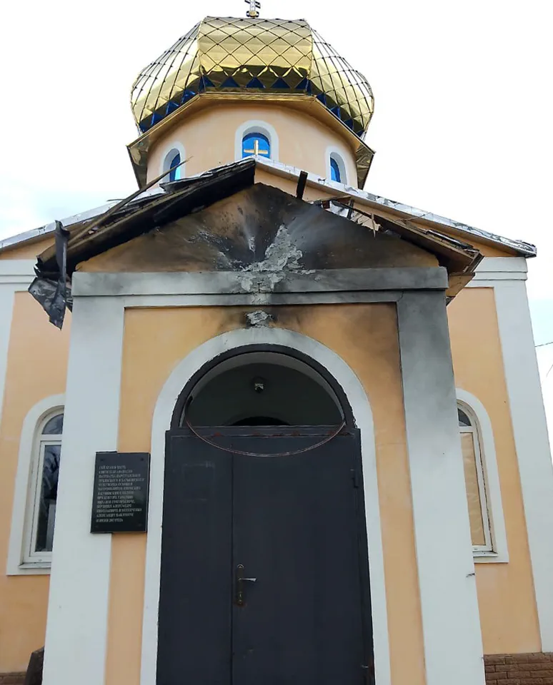 Attaque ukrainienne sur une église en Russie : des dommages mais pas de blessés