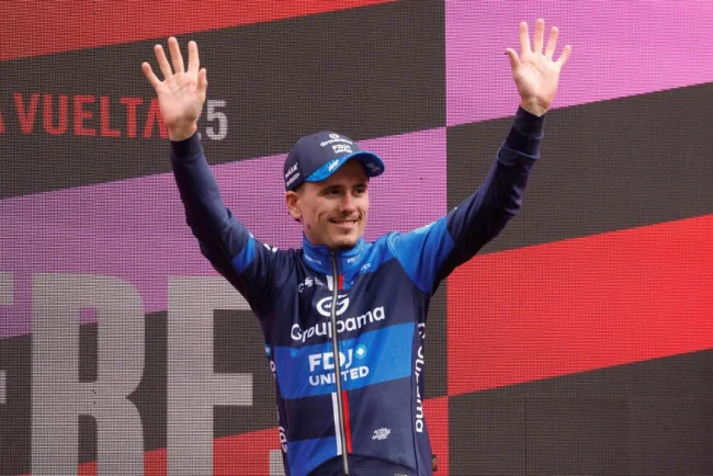 David Gaudu s’empare du maillot rouge sur le Tour d’Espagne