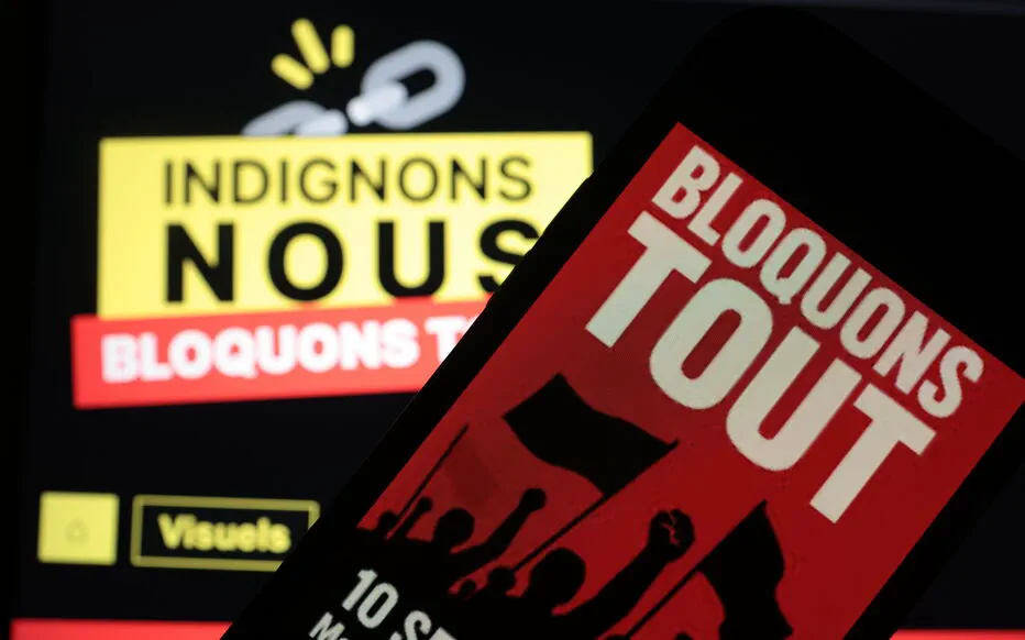 Des militants insoumis se rassemblent pour soutenir les universités d'été de La France Insoumise