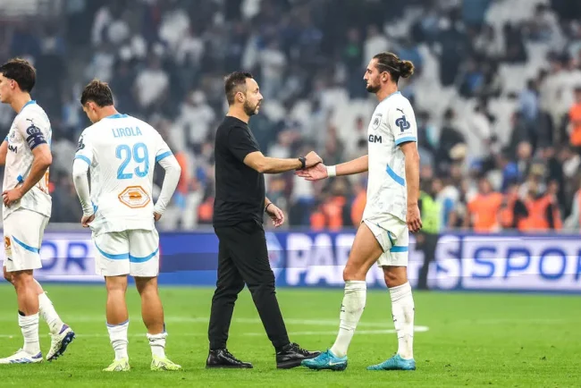 La décision délicate de l'OM face aux affaires Rabiot et Rowe