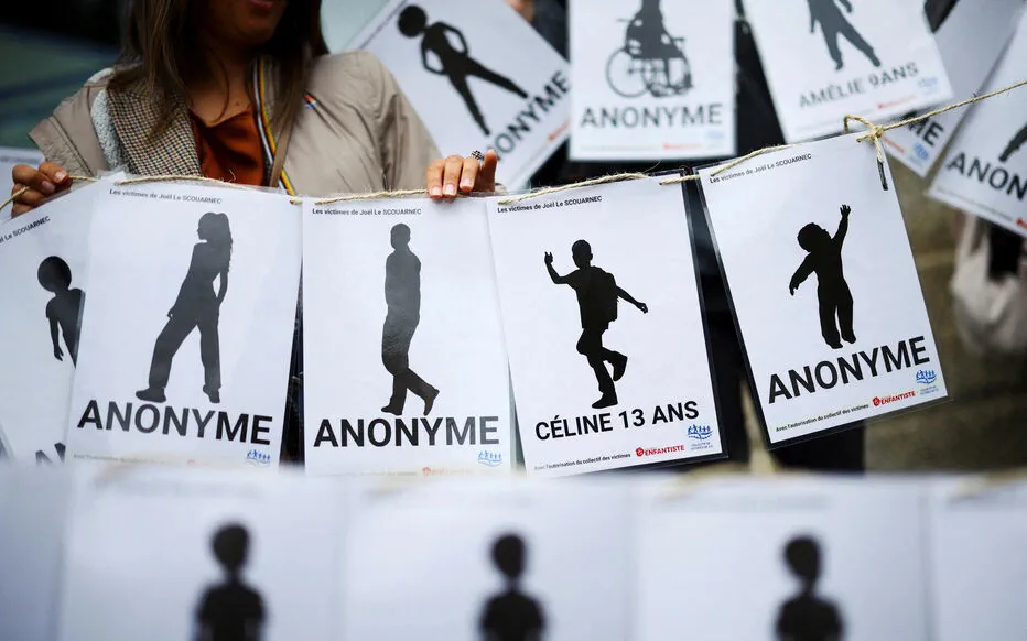 La marche silencieuse pour dénoncer la pédocrriminalité