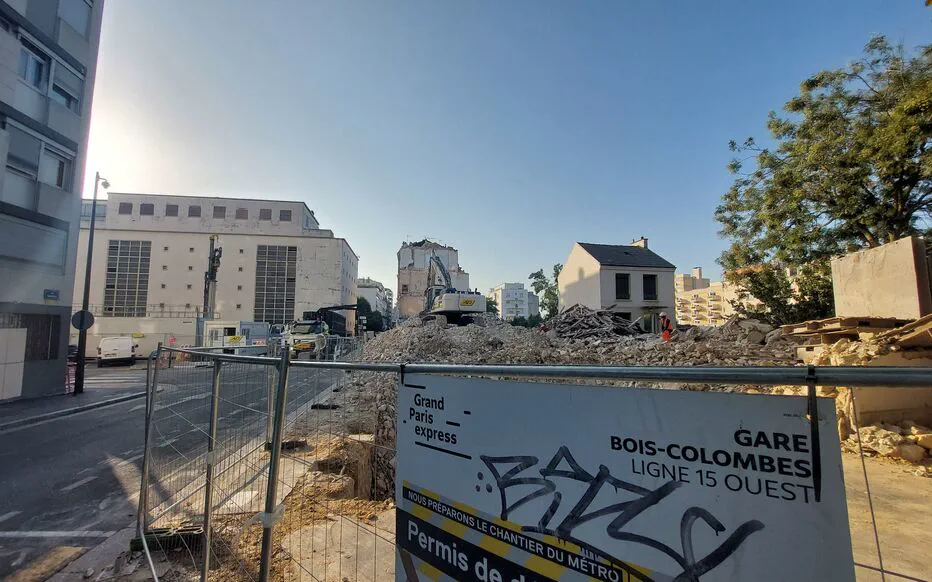 Le grand envol de la transformation du centre-ville de Bois-Colombes