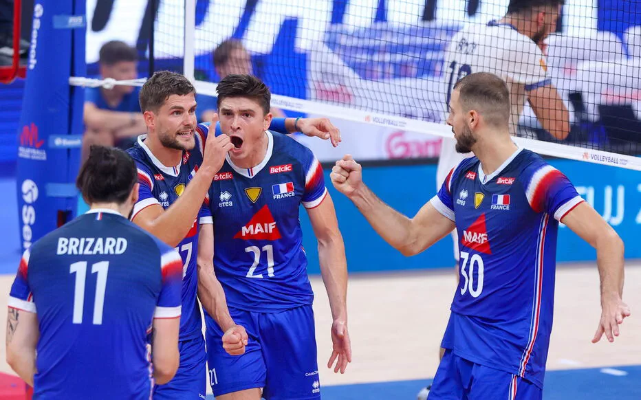 L’équipe de France de volley-ball se prépare pour le championnat du monde