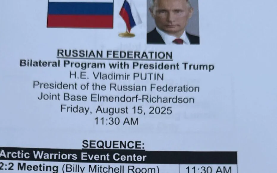 Les secrets du sommet russo-américain en Alaska