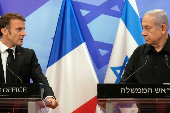 Netanyahou accuse Macron d’alimenter l’antisémitisme en France