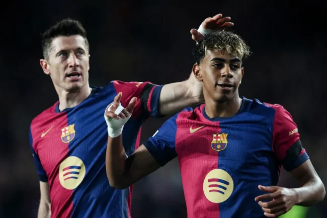 Sanction antidopage : Lamine Yamal et Robert Lewandowski condamnés par l'UEFA