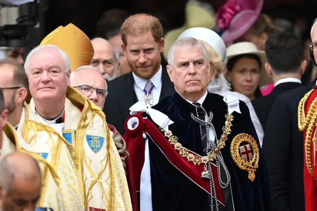 Tension entre le prince Harry et le prince Andrew : des accusations de bagarre physique émergent dans une biographie