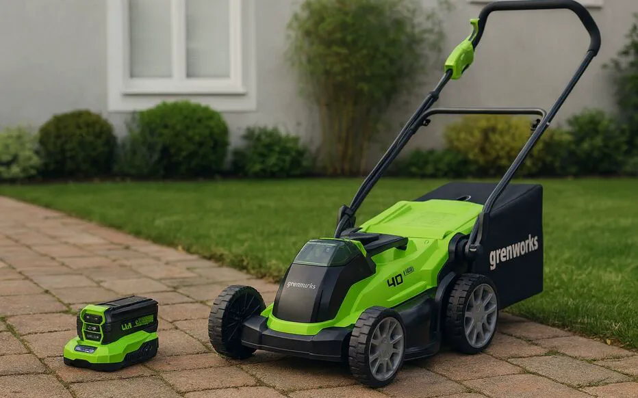Tondeuse sans fil Greenworks : un excellent rapport qualité-prix