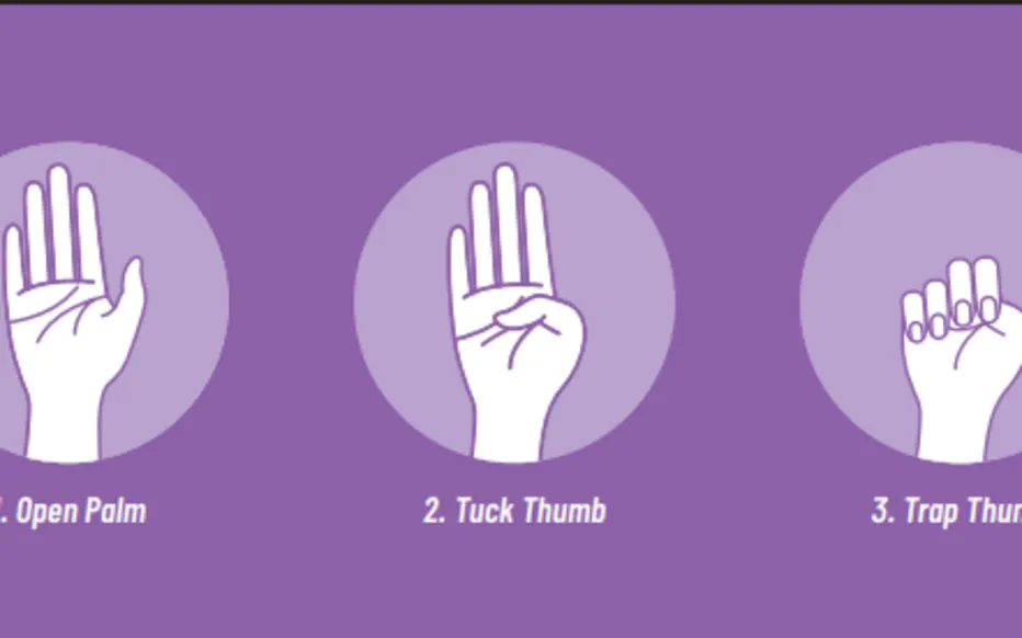 Un adolescent victime d'une agression : l'appel à l'aide par la main