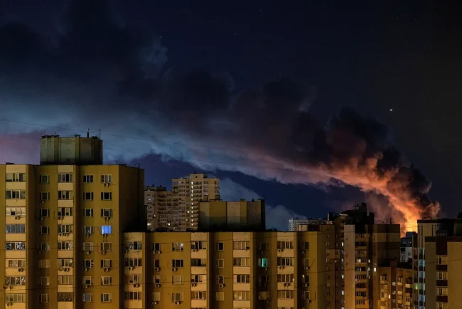 Une attaque massive sur Kiev le 28 août : un record en termes de nombre de cibles aériennes engageées