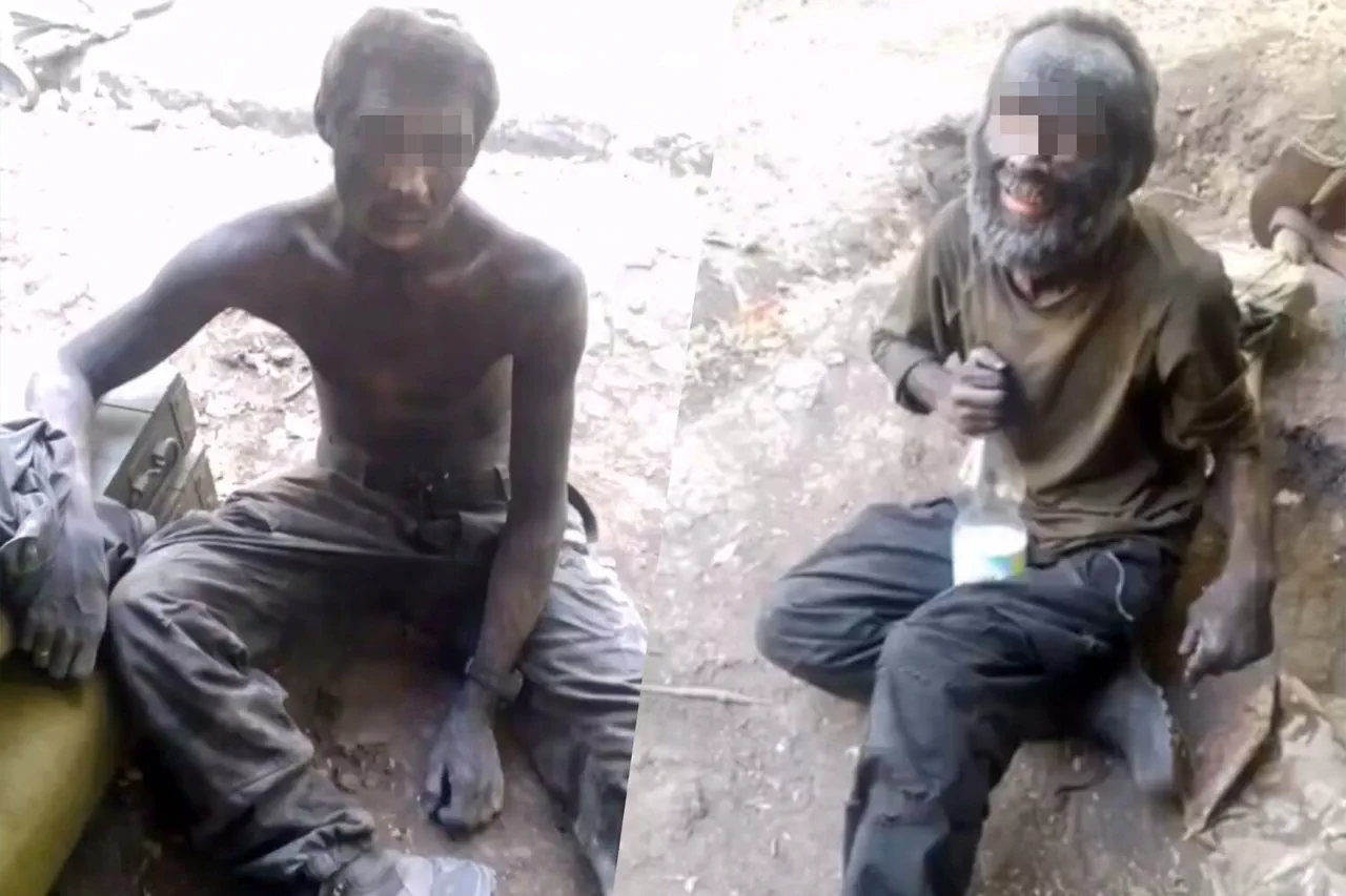 Deux braves soldats russes se cachent sous un char pour échapper aux attaques ukrainiennes