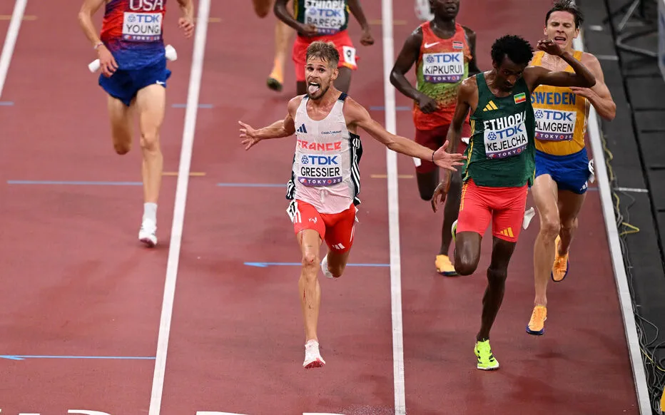 Jimmy Gressier, une légende de l'athlétisme français émerge aux Mondiaux de Tokyo