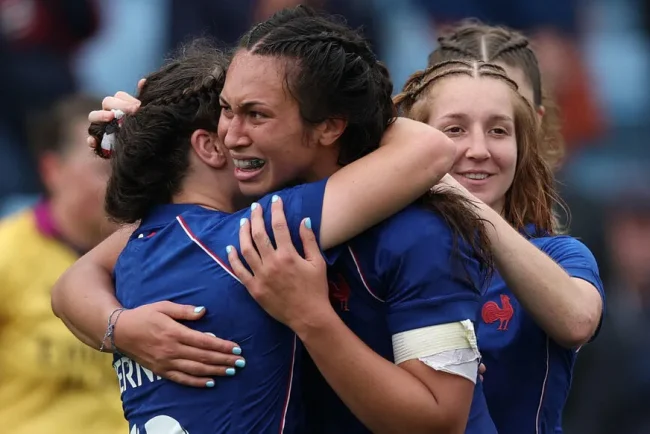 La France se qualifie pour la finale du Mondial féminin de rugby