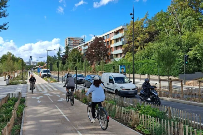 L'avenue de l'Europe se réinvente à Massy