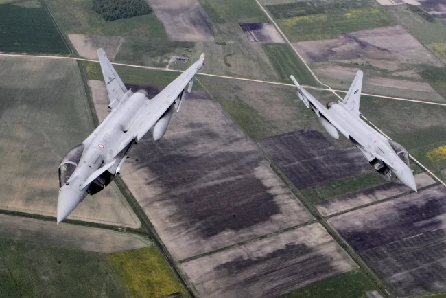 Les chasseurs Eurofighter Typhoon britanniques se joignent à l'opération 'Shield East' de l'OTAN en Pologne