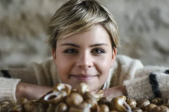 Perrine Doudin met en vente son élevage d'escargots