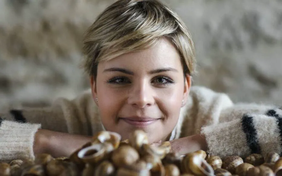 Perrine Doudin met en vente son élevage d'escargots