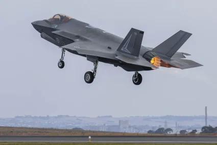 Problème de radiocommunication pour un chasseur F-35 américain en Pologne