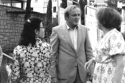 Stéphanie Daumin rend hommage à l'ancien maire Guy Pettenati