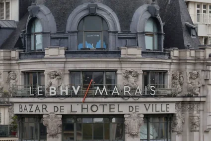 Grève au BHV Marais contre l’arrivée de Shein